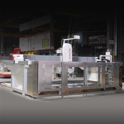 Cnc 5 Axis Bridge Saw